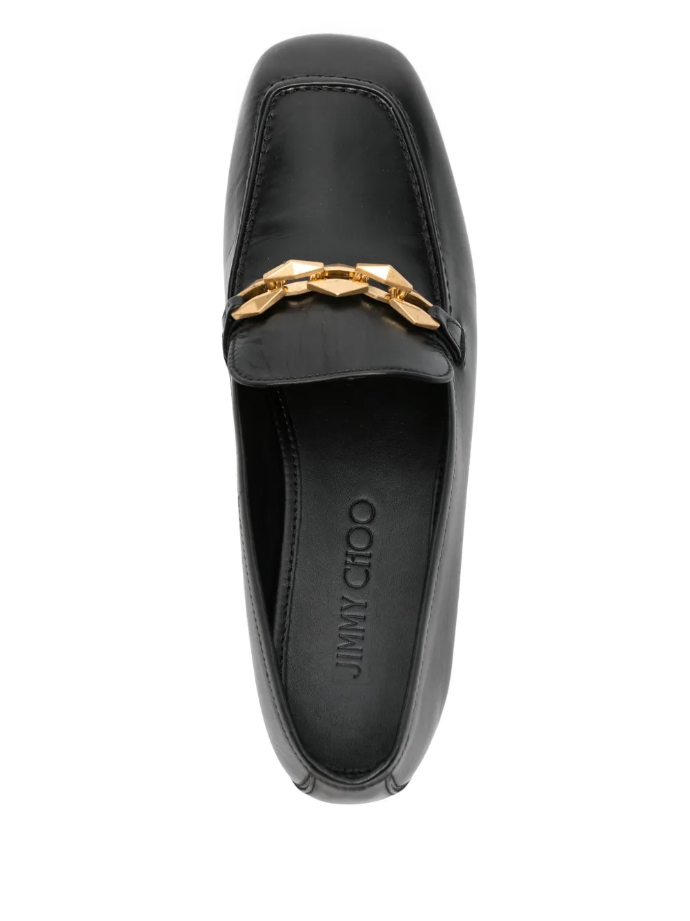 Pre-owned Jimmy Choo Diamond Tilda Loafers