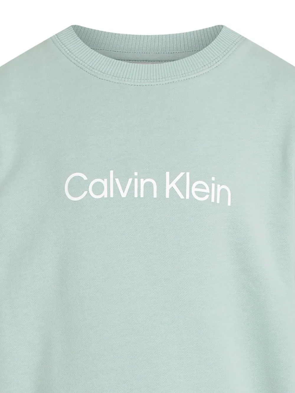 Calvin Klein Kids Sweater van katoen Groen