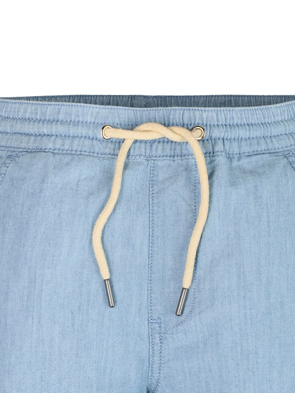 Calvin Klein Kids Katoenen shorts Blauw
