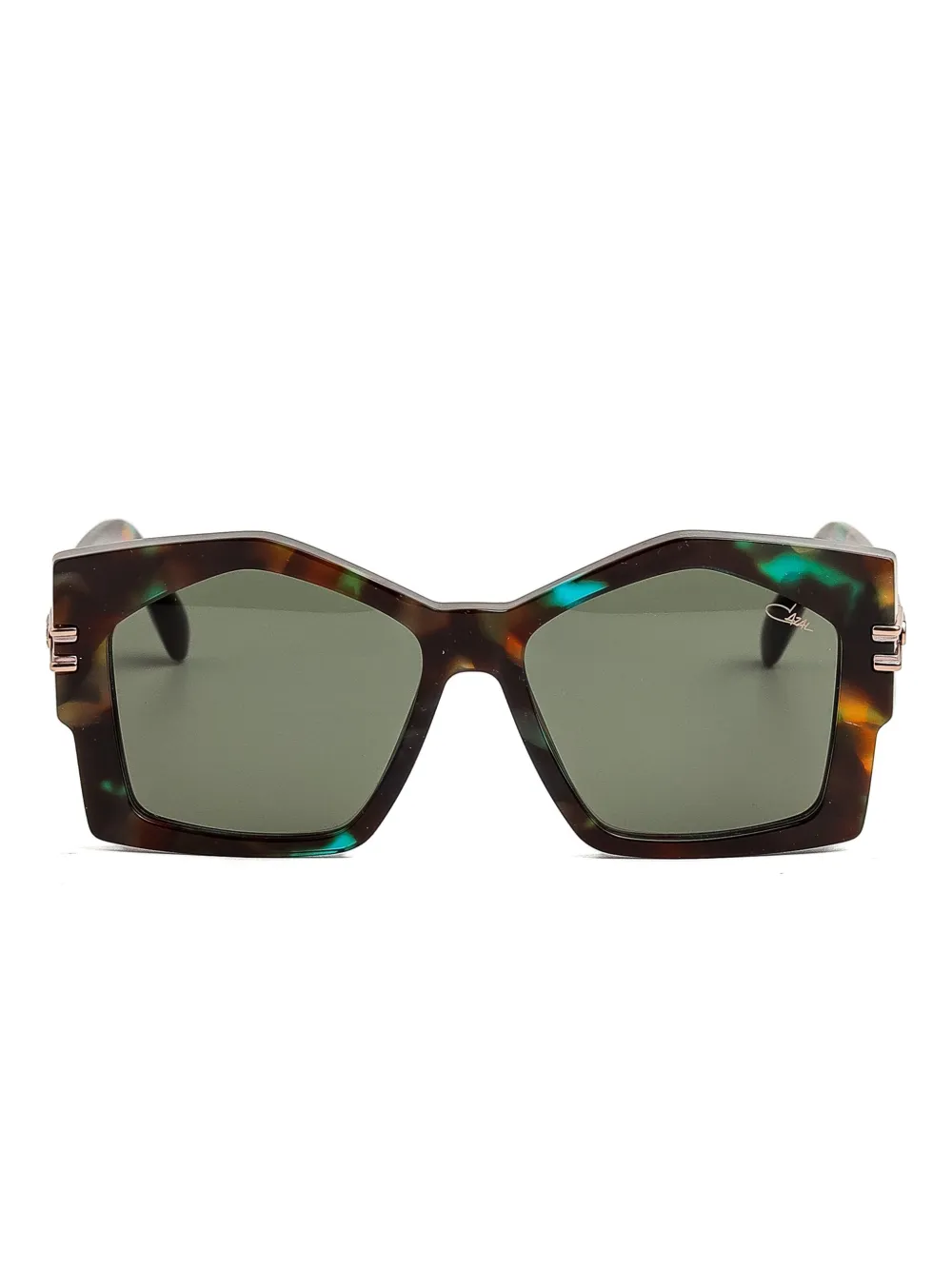 Cazal geometric-frame sunglasses | Brown | Image 1