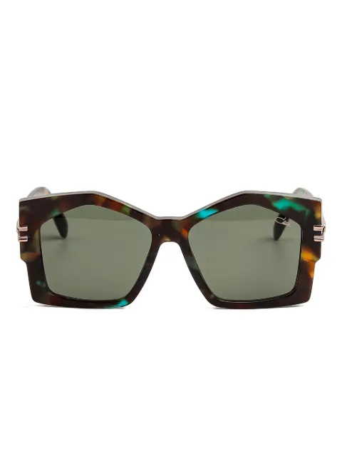 Cazal geometric-frame sunglasses
