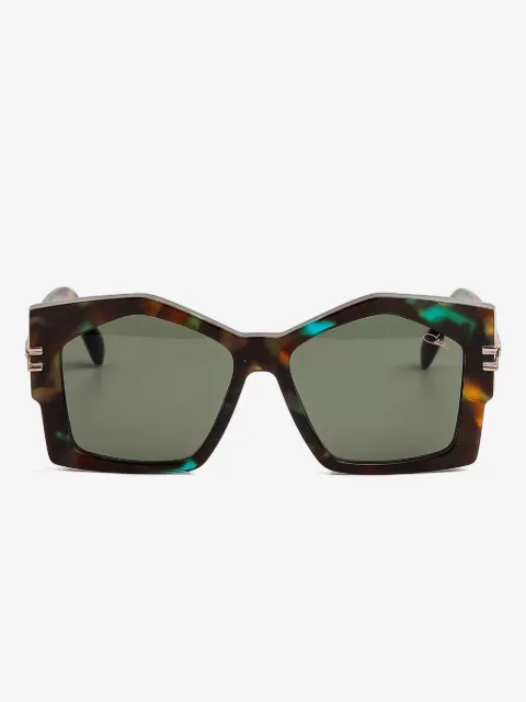 Cazal geometric-frame sunglasses