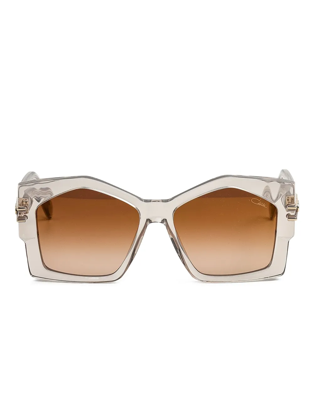 Cazal logo-print sunglasses | Brown | Image 1