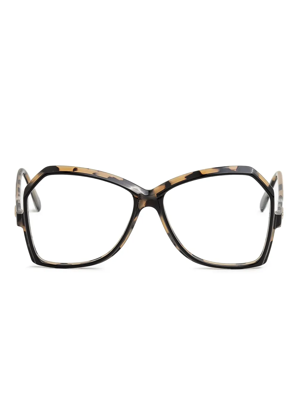 Cazal tortoiseshell oversized glasses | Black | Image 1