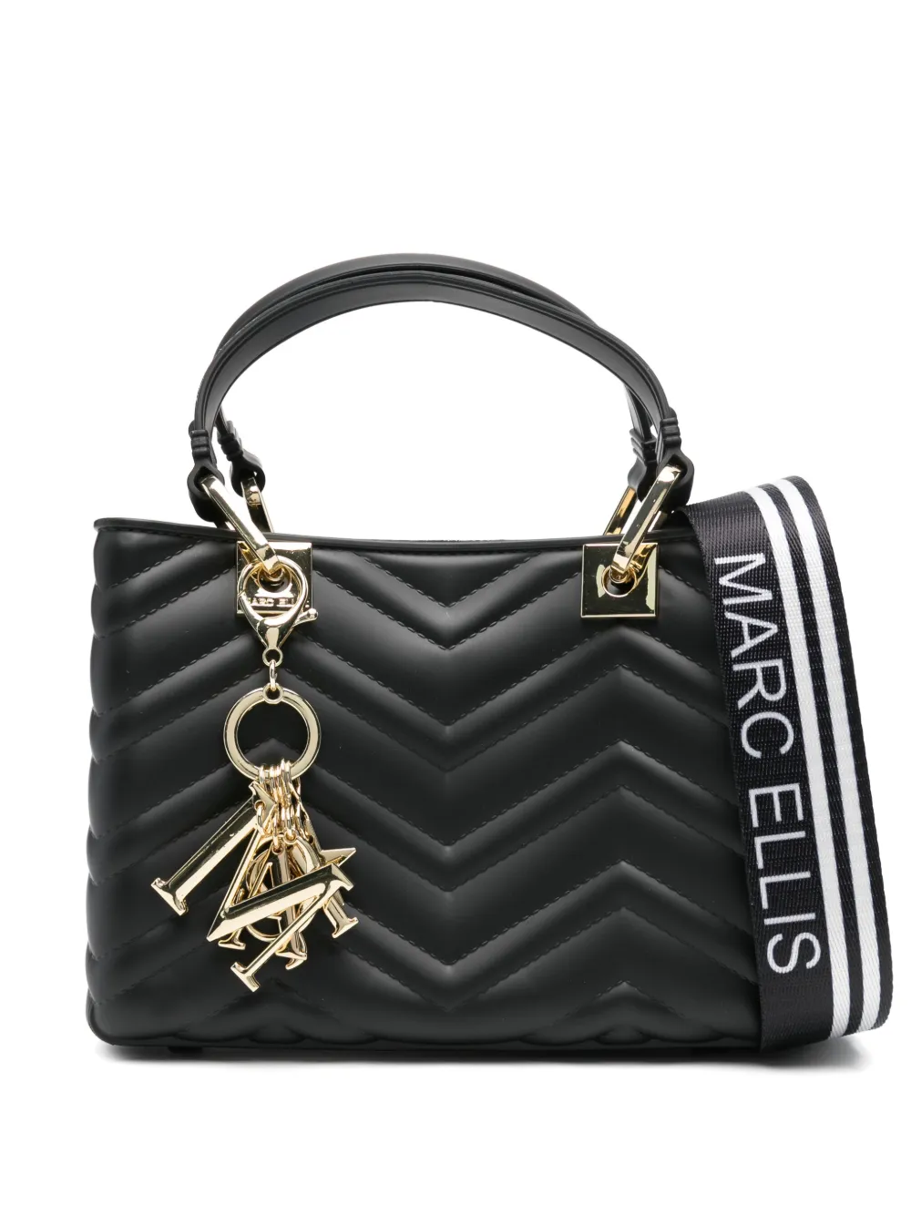 Marc Ellis Flat Missy W Wave tote bag | Black | Image 1