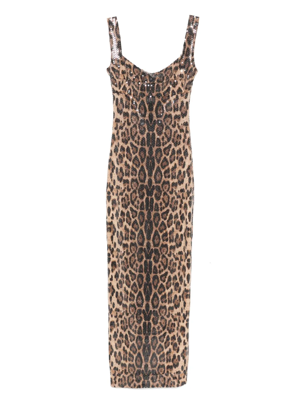 Atu Body Couture Leopard-print Midi Dress