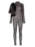 Atu Body Couture Chocolate-print jumpsuit - Brown