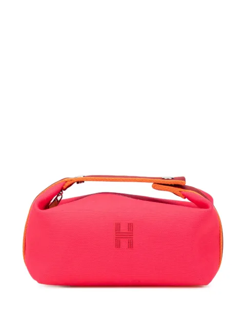 Hermès Pre-Owned cosmetiquera Toile Bride A Brac pequeña 2020-2024