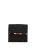 Gucci Pre-Owned 2000-2015 GG Canvas Bamboo Compact Wallet small wallets - Black