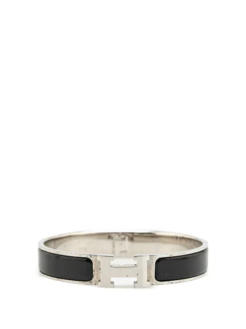 Hermès Pre-Owned pulsera Narrow Enamel Clic H Bracelet PM del siglo XX