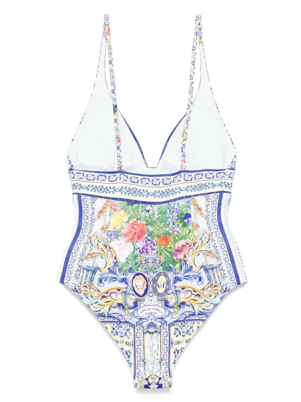 Camilla Wall To Wall Tie Tri One-piece Swimsuit