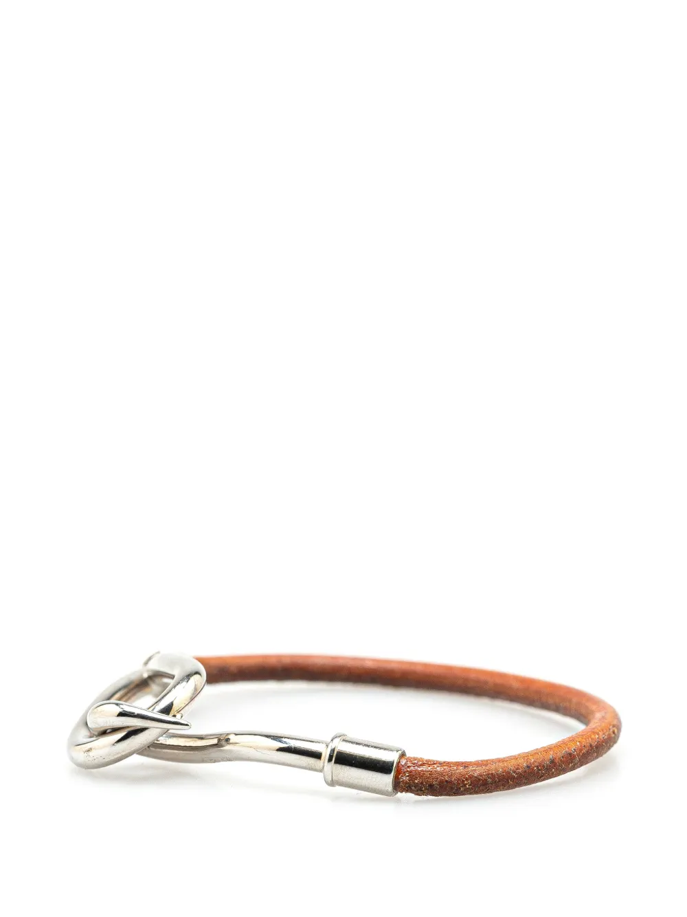 Hermès Pre-Owned 20th Century Jumbo Hook Leather Bracelet costume bracelet | Image 2
