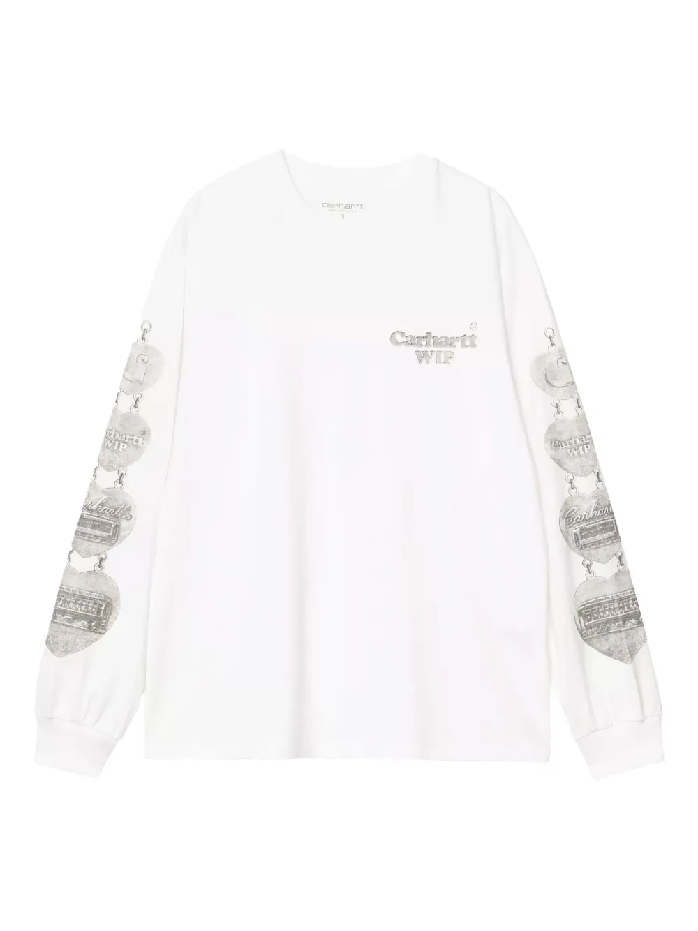 Carhartt WIP T-shirt van biologisch katoen Wit