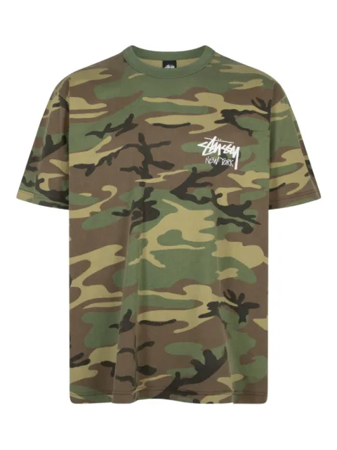 Stüssy Basic "New York Exclusive - Camo" T-shirt