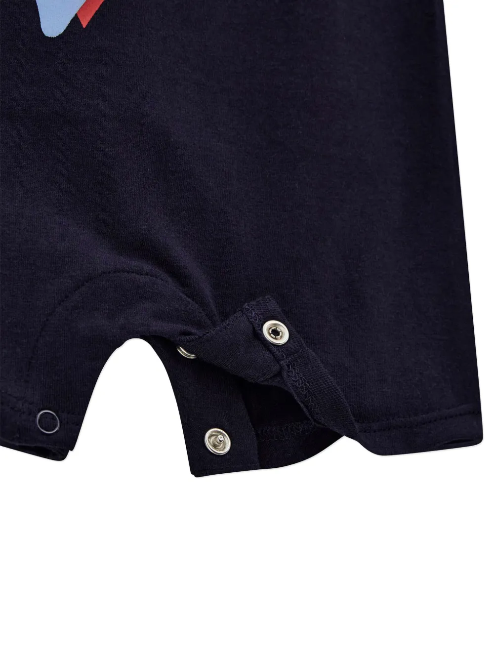 guess kids Romper met logoprint Blauw