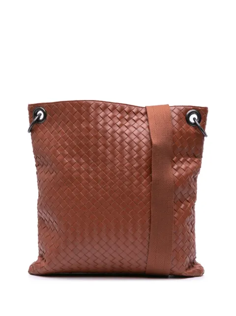 Bottega Veneta Pre-Owned 2008 Leather Intrecciato crossbody bag
