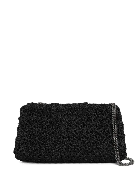 Sarah Chofakian bolsa de mano texturizada de crochet