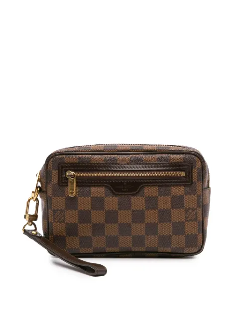 Louis Vuitton Pre-Owned bolsa de mano Damier Ebene Pochette Billets Macao 2011