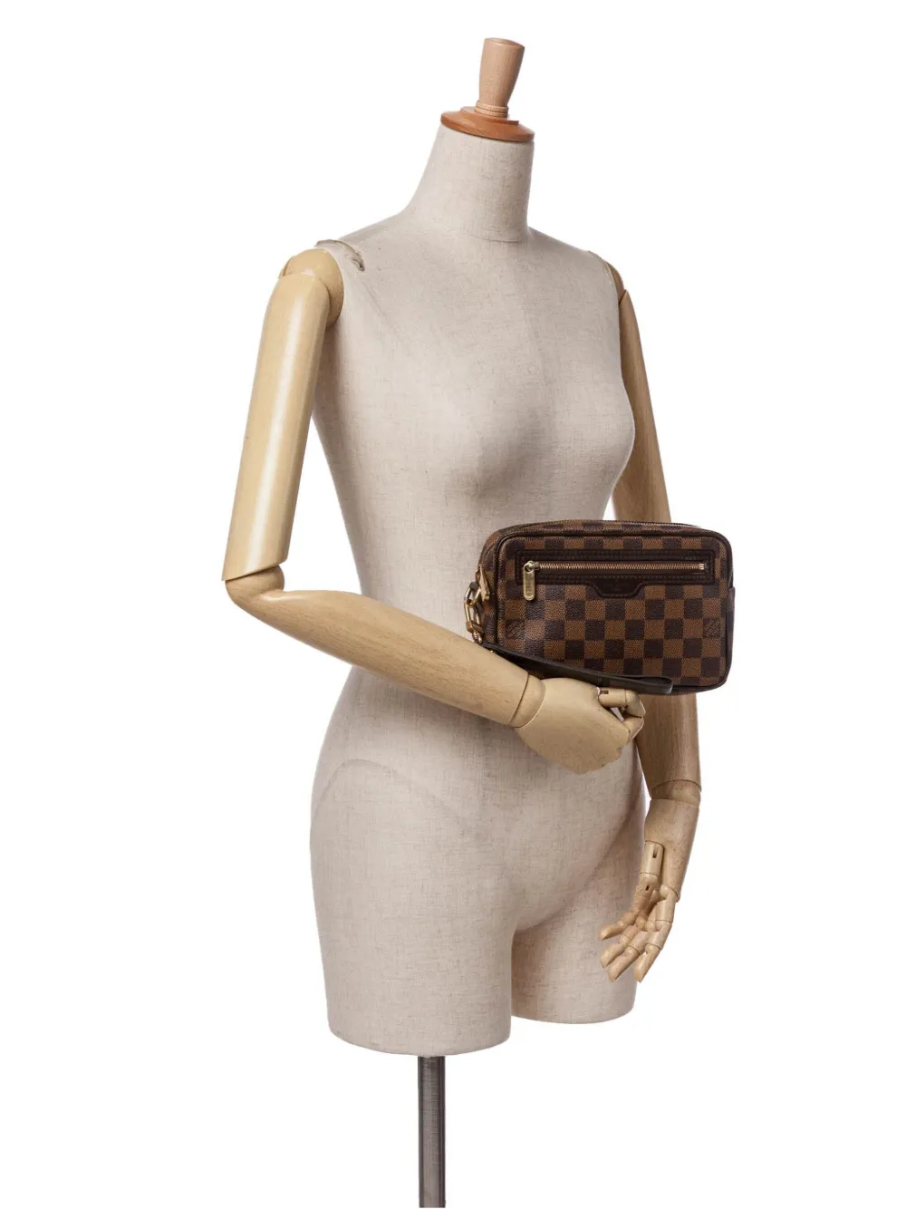Louis Vuitton Pre-Owned 2011 Damier Ebene Pochette Billets Macao clutch bag | Pre-Owned | Image 2
