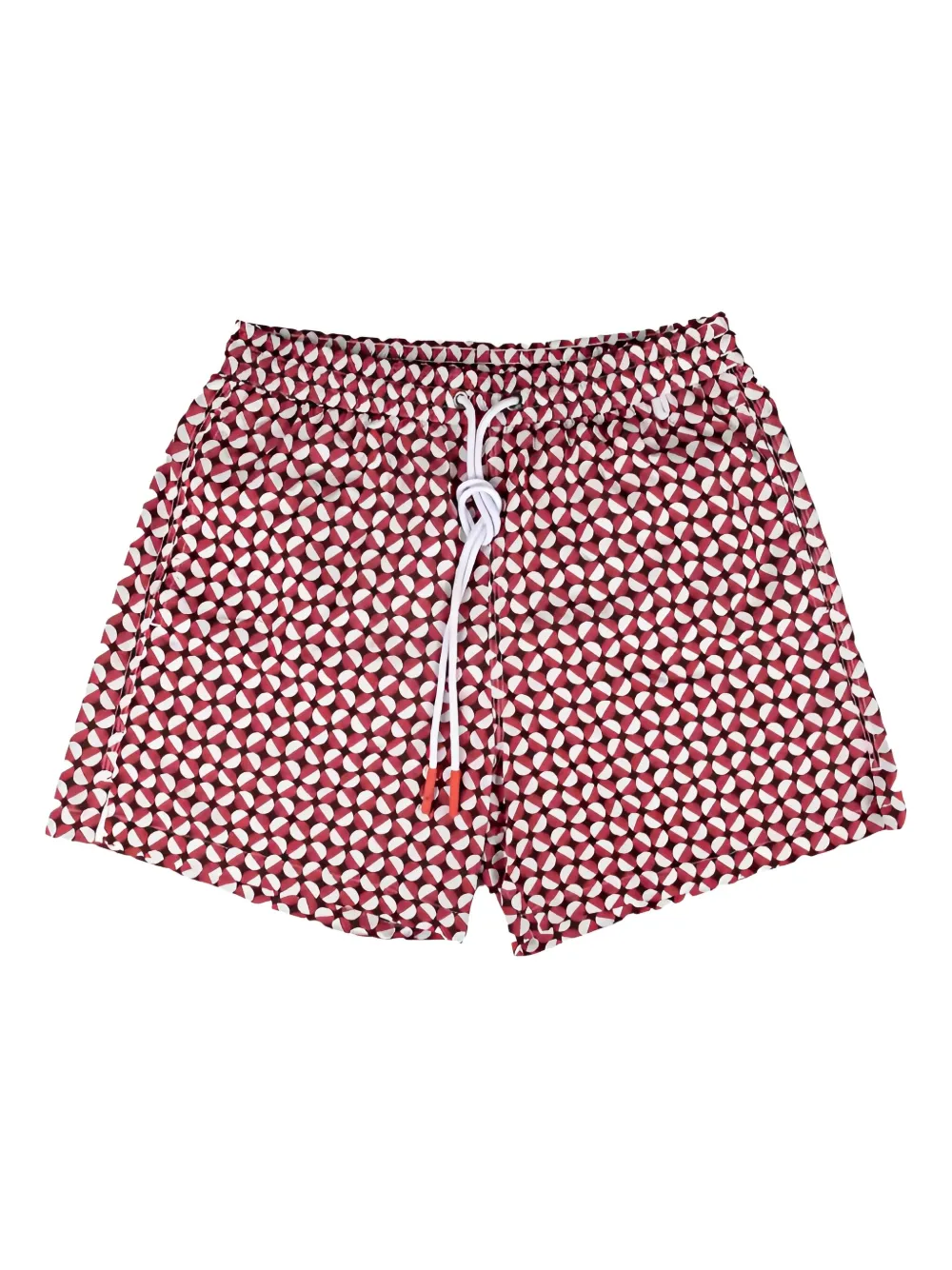Isaia geometric-print swim shorts | rojo | Image 1