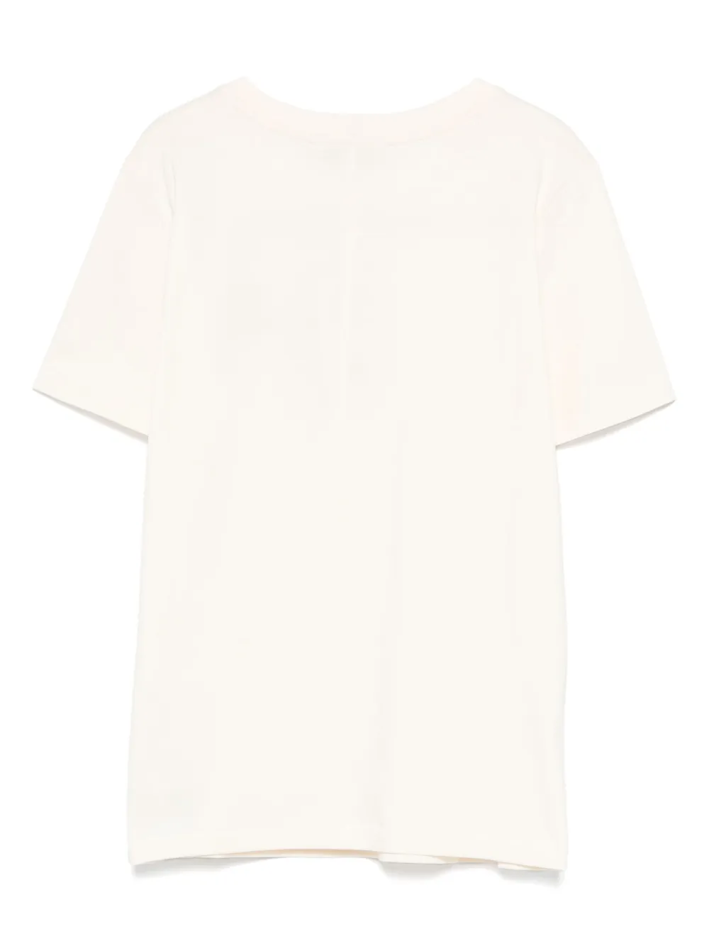 Tommy Hilfiger Katoenen T-shirt Beige