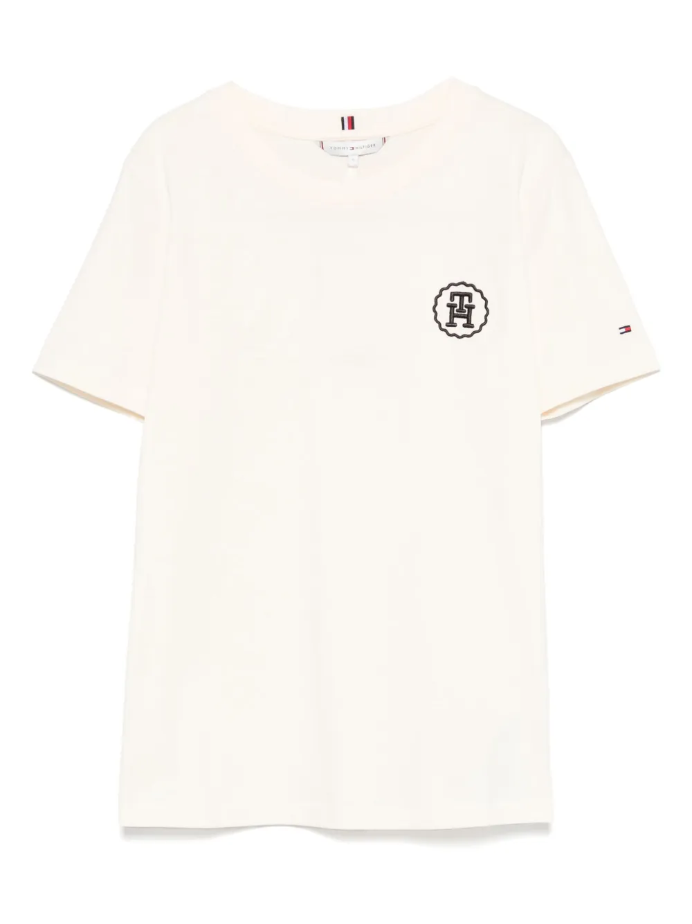 Tommy Hilfiger コットン Tシャツ - ニュートラル Tommy Hilfiger コットン Tシャツ - ニュートラル