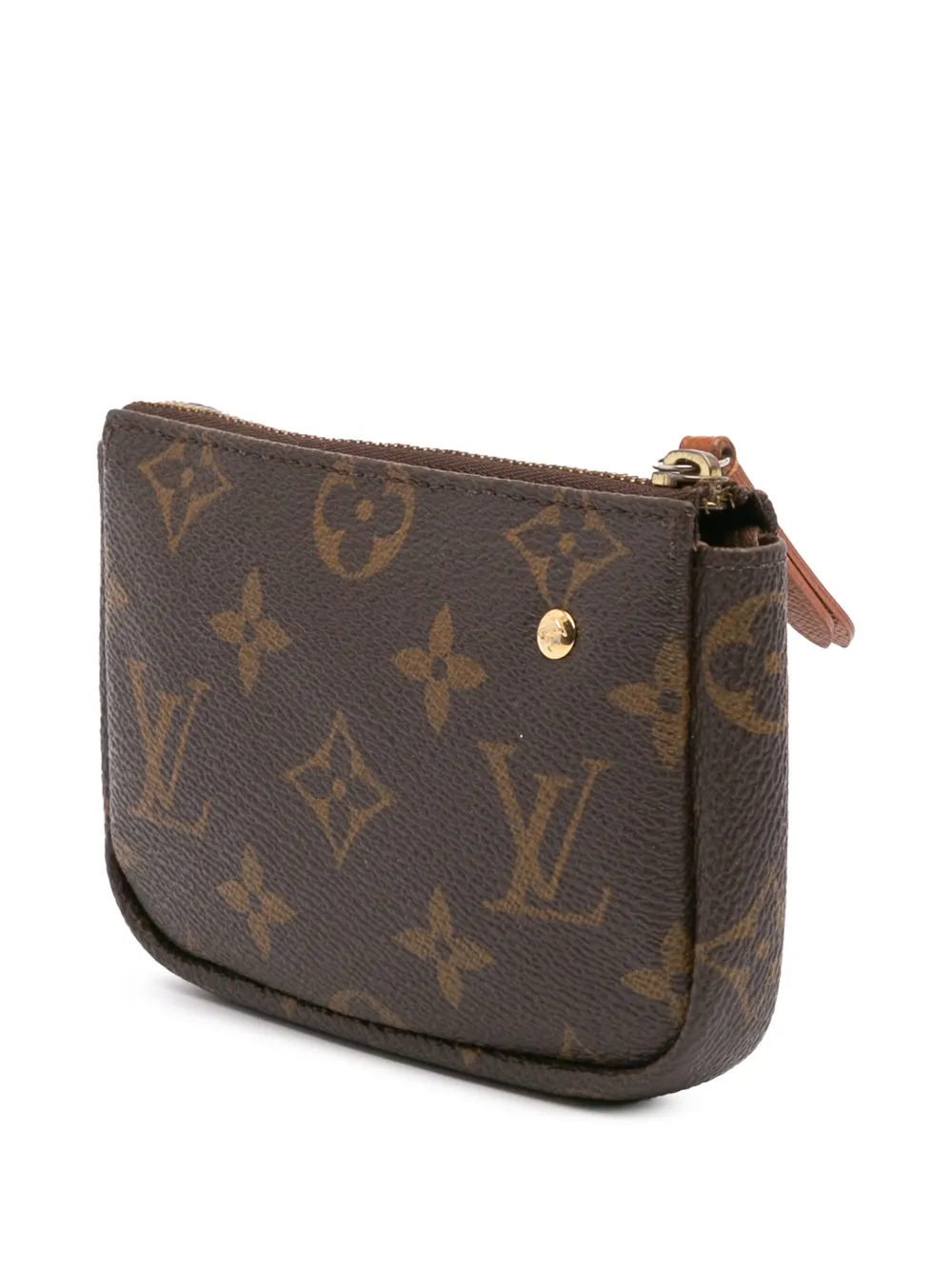 Pre-owned Louis Vuitton 2009 Monogram Trunks And Bags Pochette Cles Coin Pouch