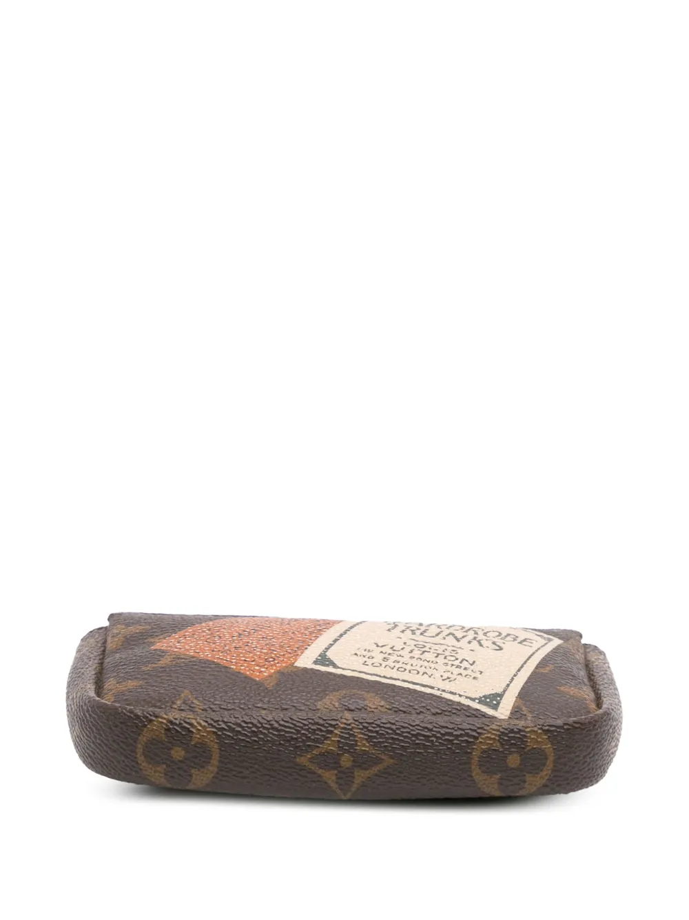 Pre-owned Louis Vuitton 2009 Monogram Trunks And Bags Pochette Cles Coin Pouch