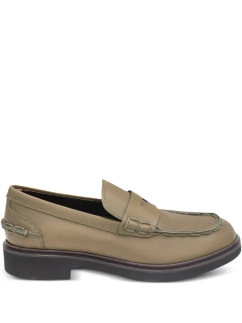 Tod's leather loafers 