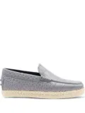 Tod's leather espadrilles - Grey