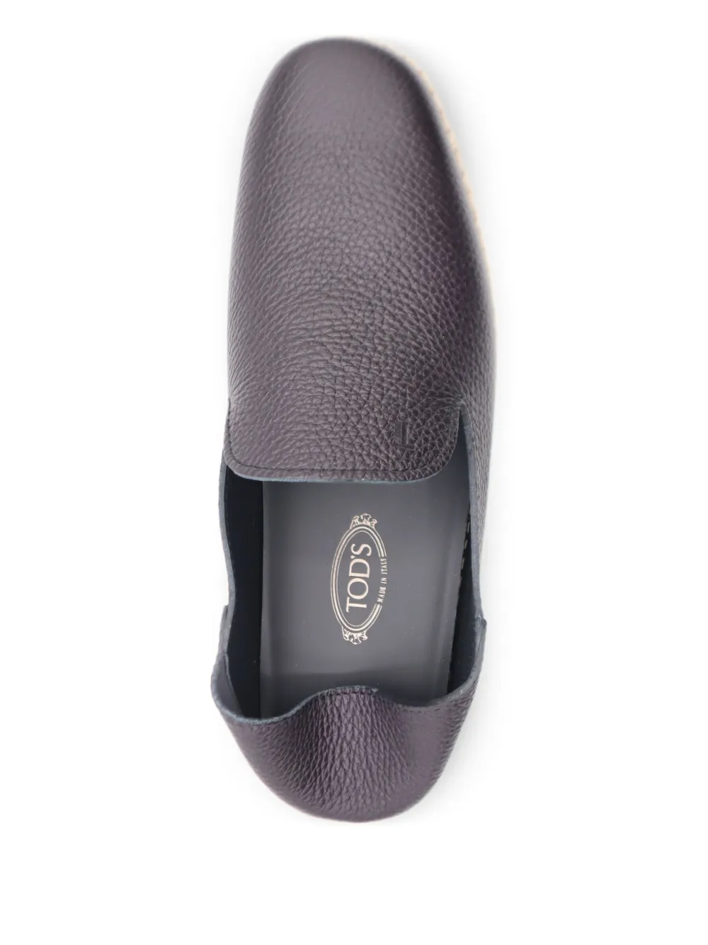 Tod's leather espadrilles Blue