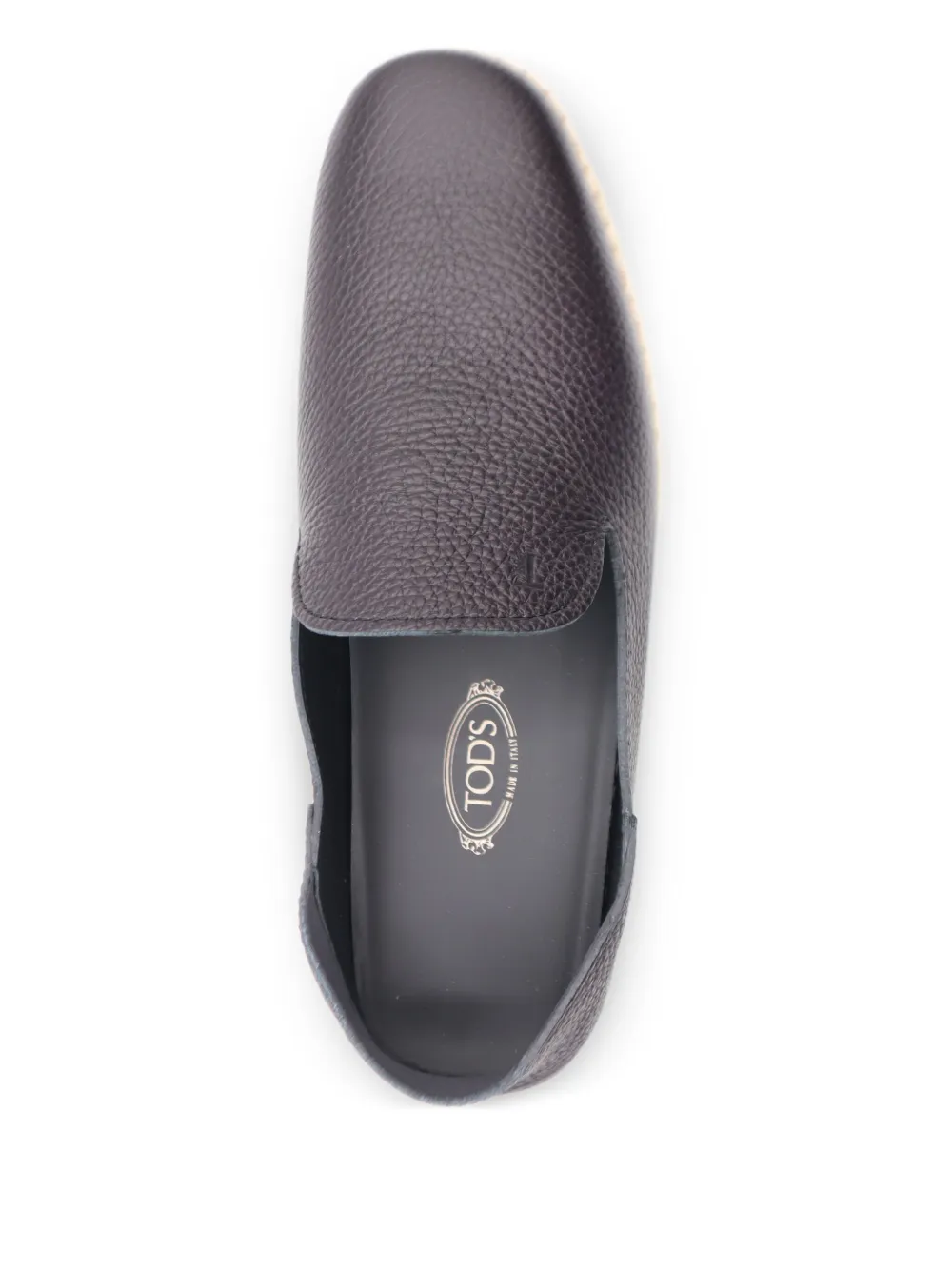 Tod's leather espadrilles Blue