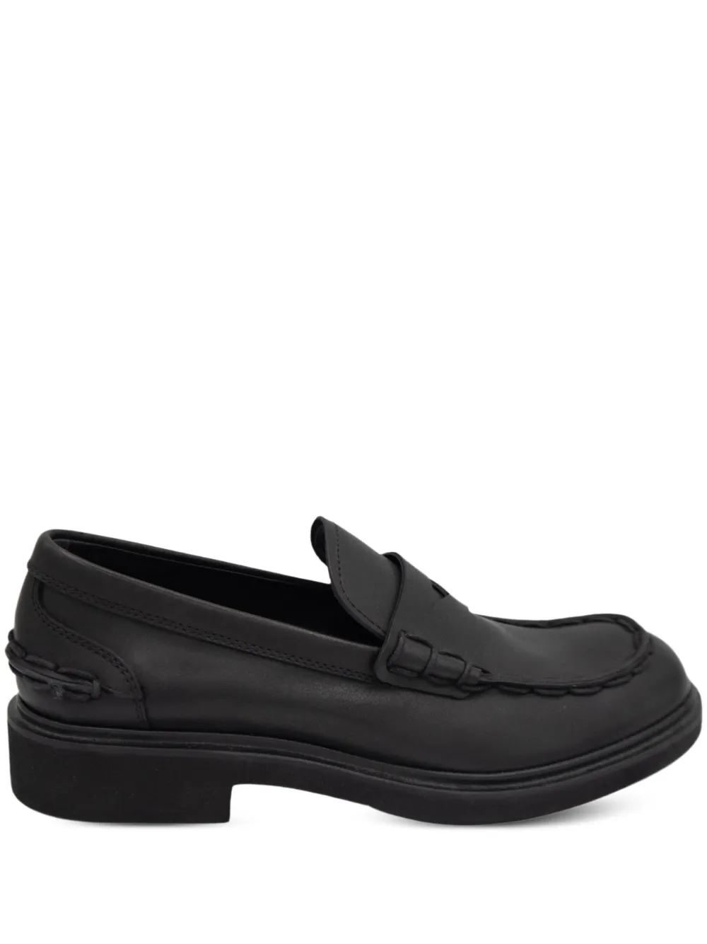 Tod's Leren loafers Zwart