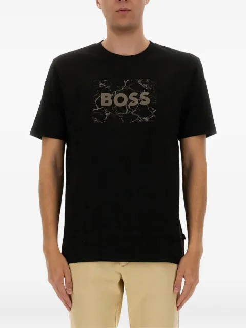 BOSS playera con logo estampado