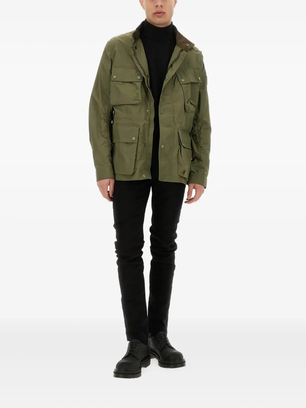 Belstaff Service Fieldmaster multi-pocket jacket Groen
