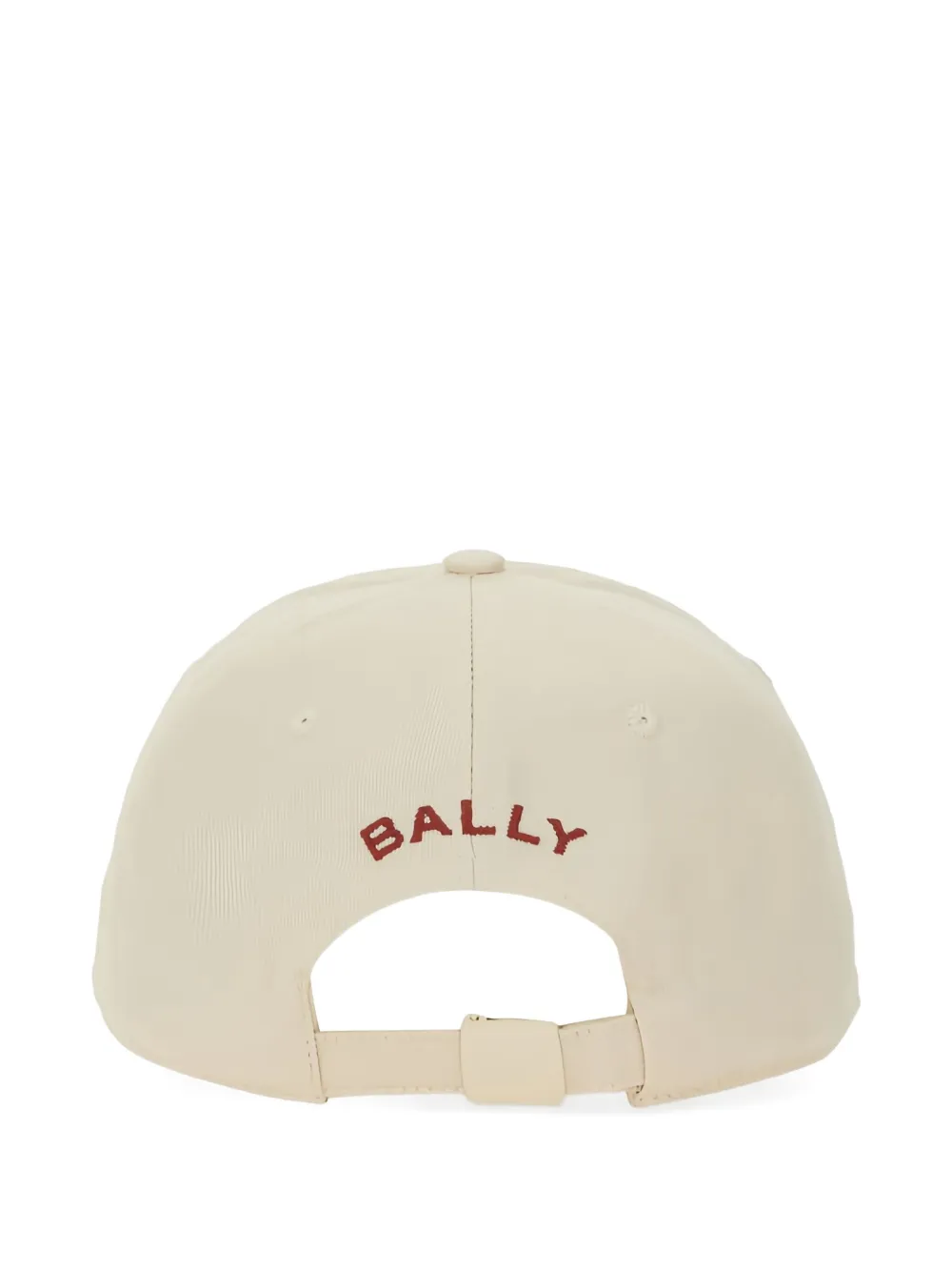 Bally logo-embroidered baseball cap Beige