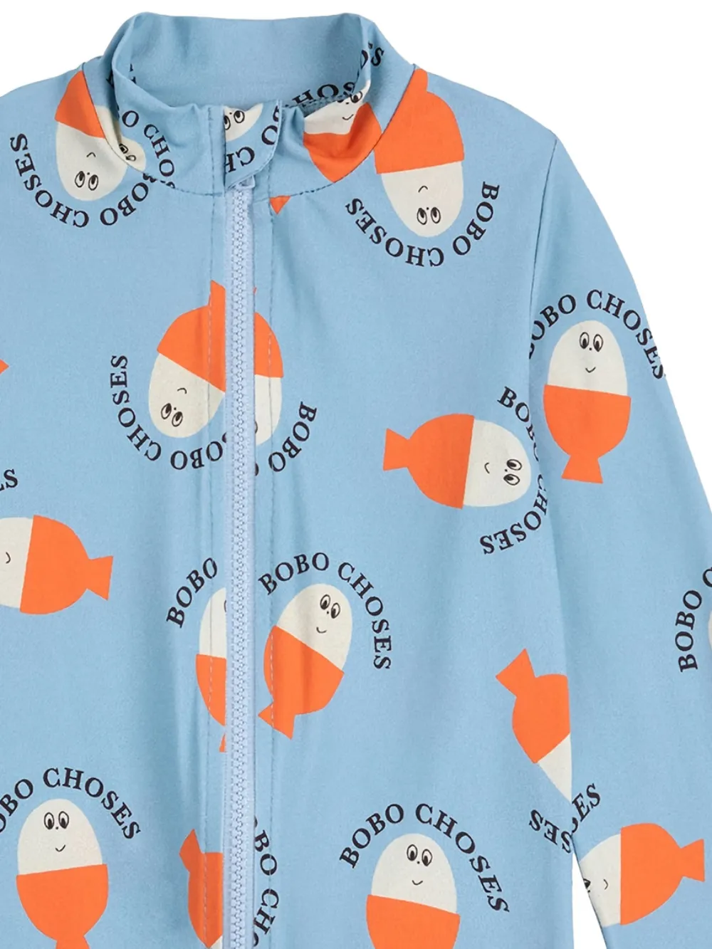 Bobo Choses Zip Printed Top | Float Suits | Image 2