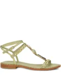 Ash embellished buckle sandals - Green