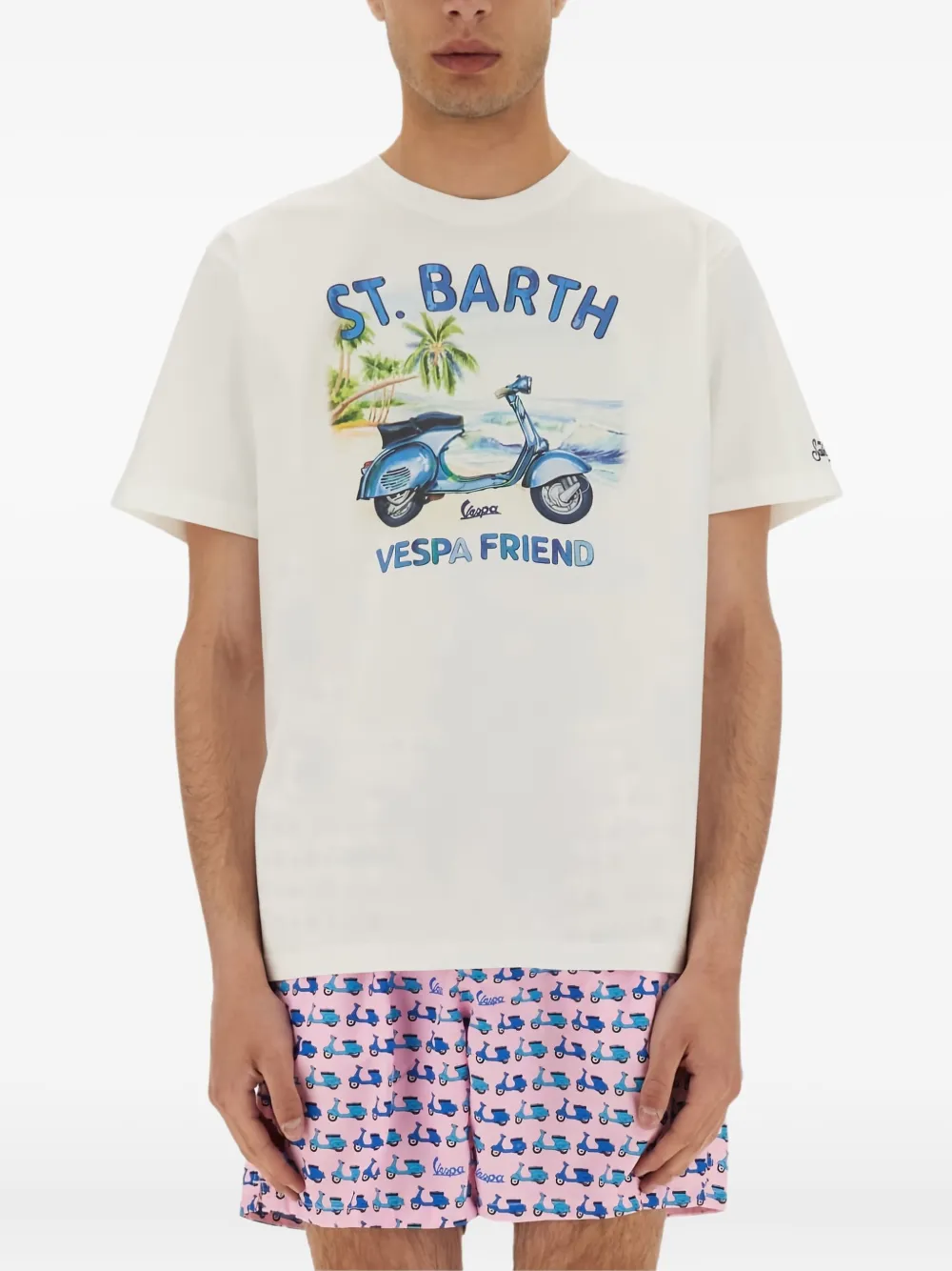 MC2 Saint Barth graphic-print T-shirt | White | Image 1