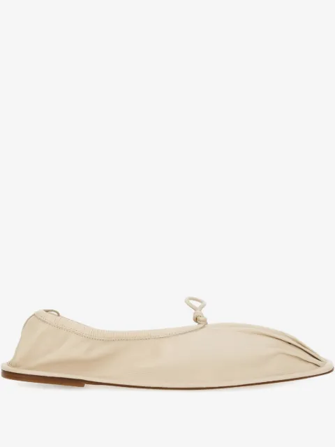 Hereu Puntera gathered ballet flats