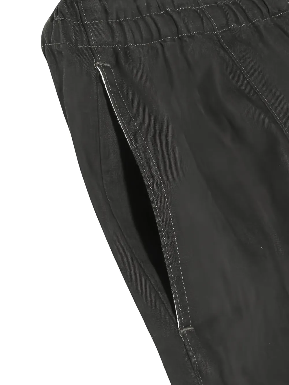 Needles Broek met elastische taille Zwart