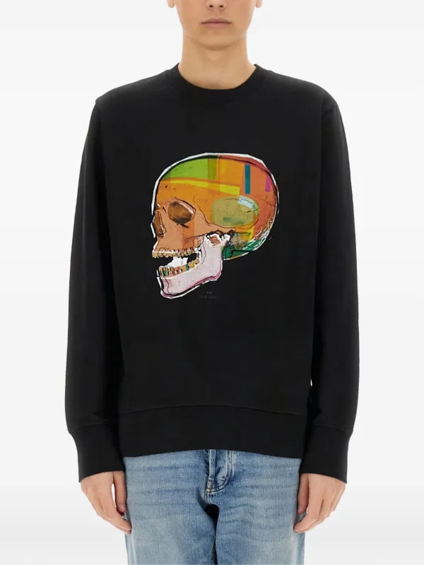 PS Paul Smith skull-print Sweatshirt FARFETCH IN