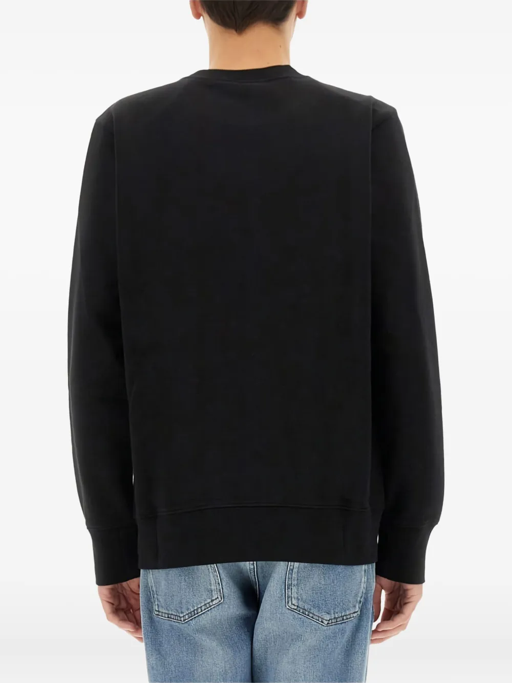 PS Paul Smith Sweater met doodskopprint NERO