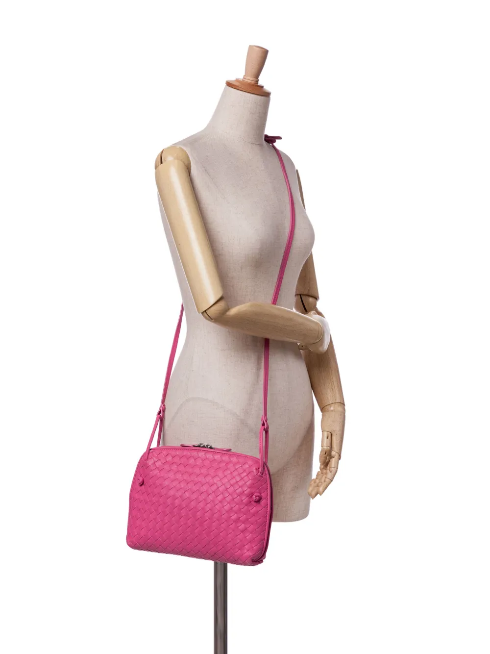 Bottega Veneta Pre-Owned 2012-2024 Medium Nappa Intrecciato Nodini crossbody bag | Pre-Owned | Image 2