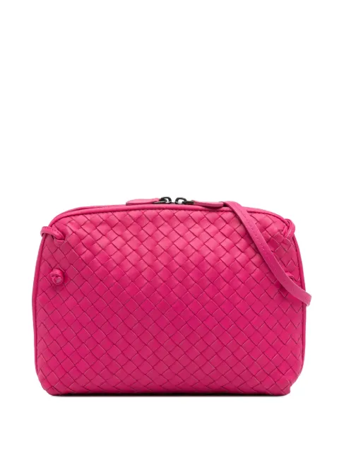 Bottega Veneta Pre-Owned 2012-2024 Medium Nappa Intrecciato Nodini crossbody bag