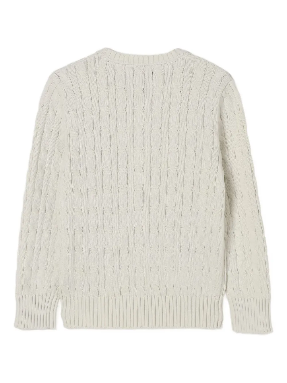 POLO RALPH LAUREN KIDS Nevis kabelgebreide trui Beige