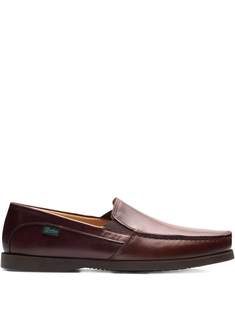 Paraboot leather loafers Red
