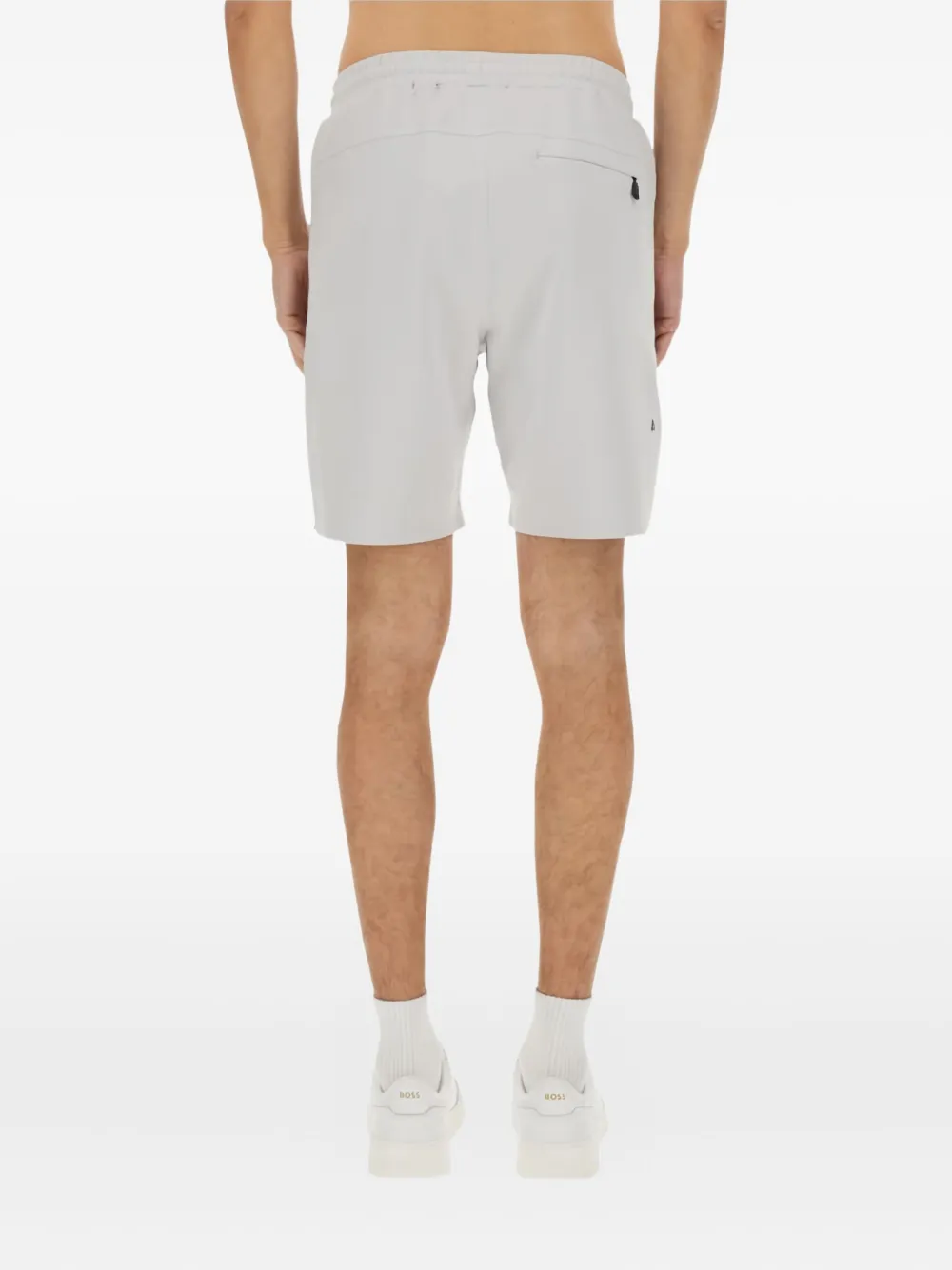 BOSS Shorts met trekkoord Grijs
