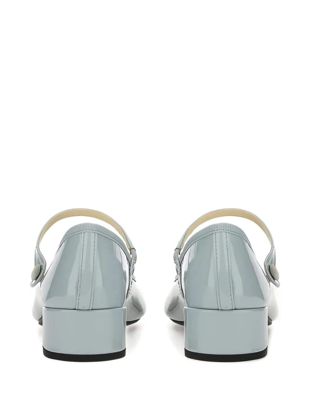 Repetto 30mm Rose patent pumps Blue