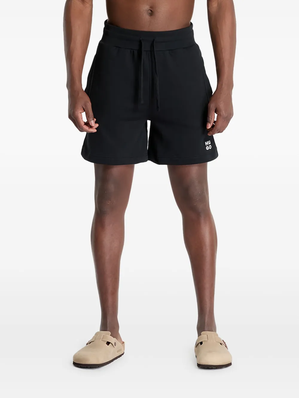 HUGO drawstring shorts | Black | Image 1